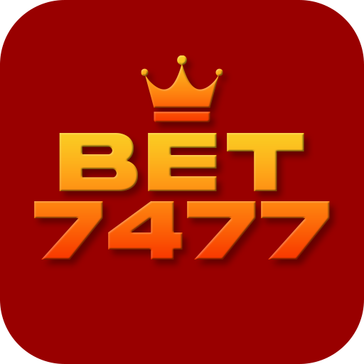 Visual institucional com branding da plataforma bet7477 com